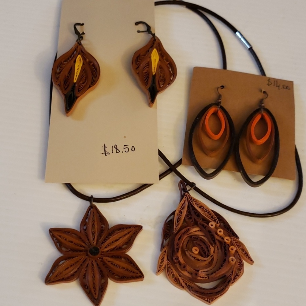Jewelry collection Handmade  necklaces/ earrings